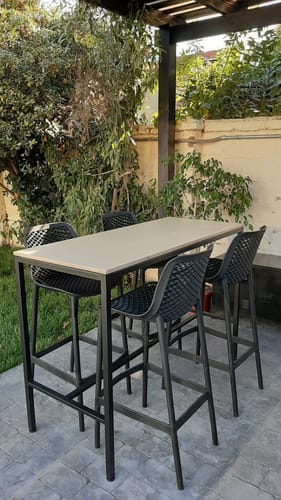 Customer photo review of Mesa comedor Bar MIMA — Kallfu.cl