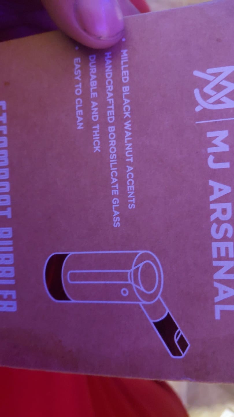 Customer photo review of Steamboat Bubbler