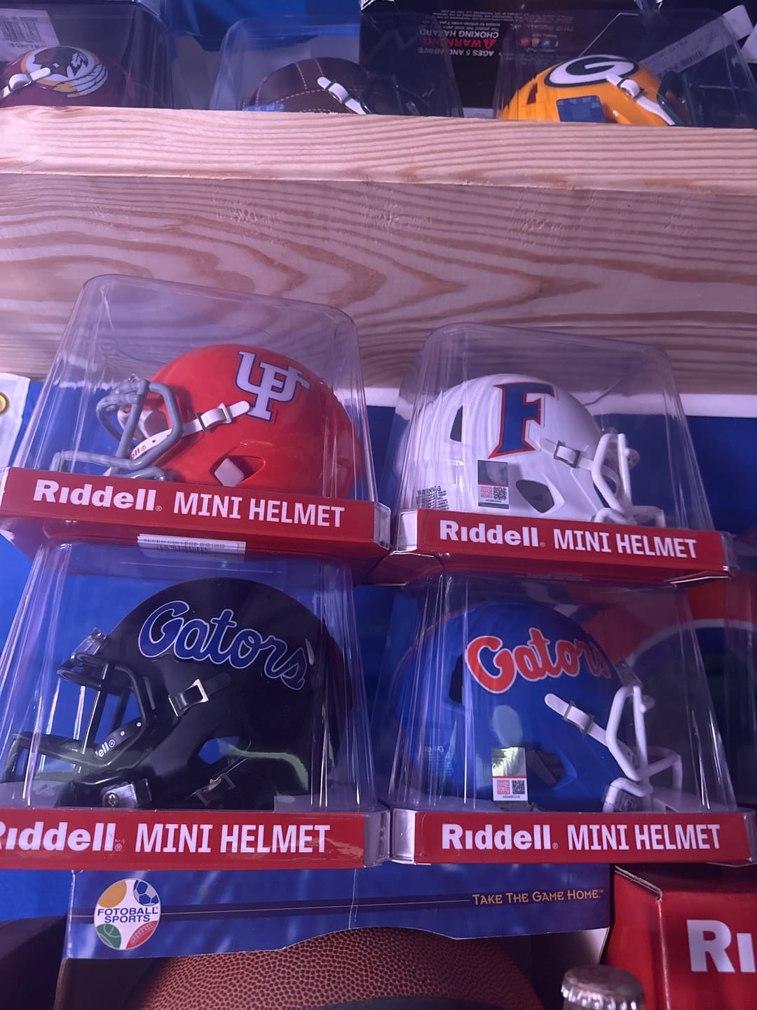 Customer photo review of Florida Gators Riddell Speed Mini Helmet - Black