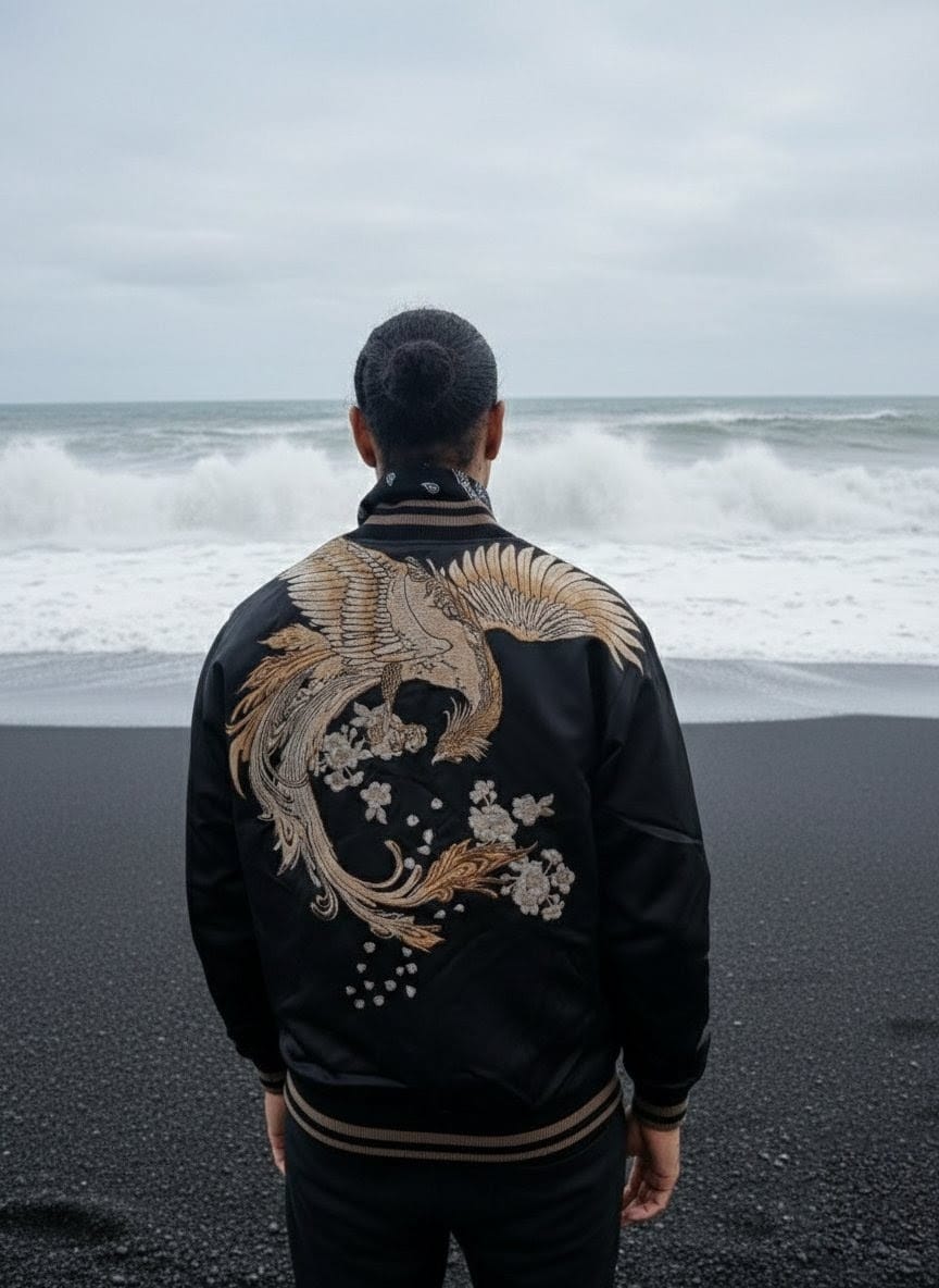 Customer photo review of Phoenix Sukajan Souvenir Jacket
