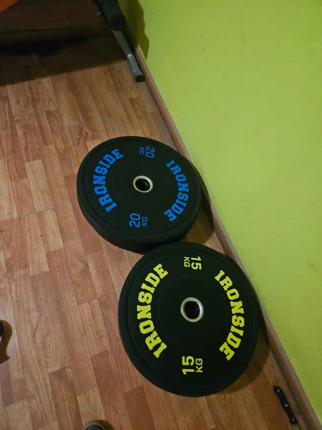 Customer photo review of Disco Olímpico Pro Bumper (5 a 25 KG) IRONSIDE