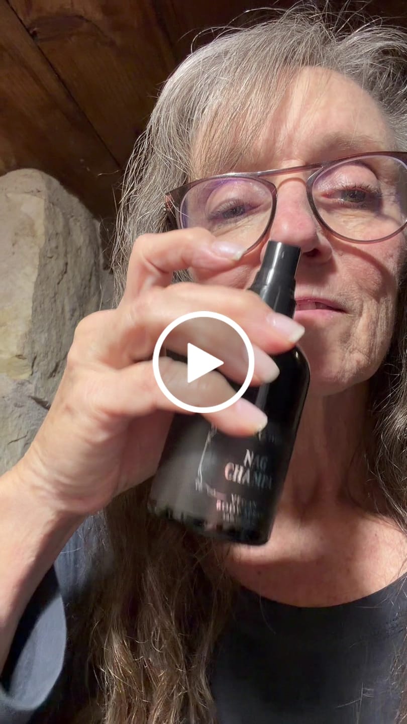 Customer video review of Nag Champa Body Spray