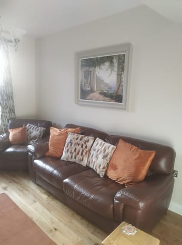 Customer photo review of View To The Amalfi Coast By  Carl Frederick Aagaard