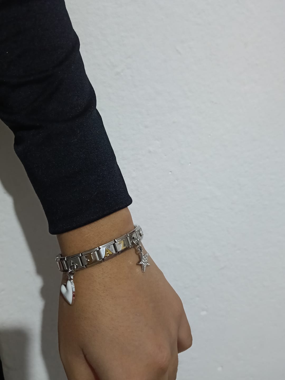 Customer photo review of Charm Letra A