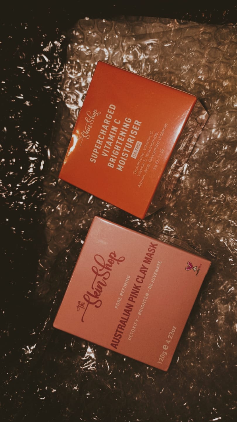 Customer photo review of Supercharged Vitamin C Brightening Moisturiser