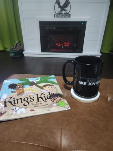 Customer photo review of We Know Mug