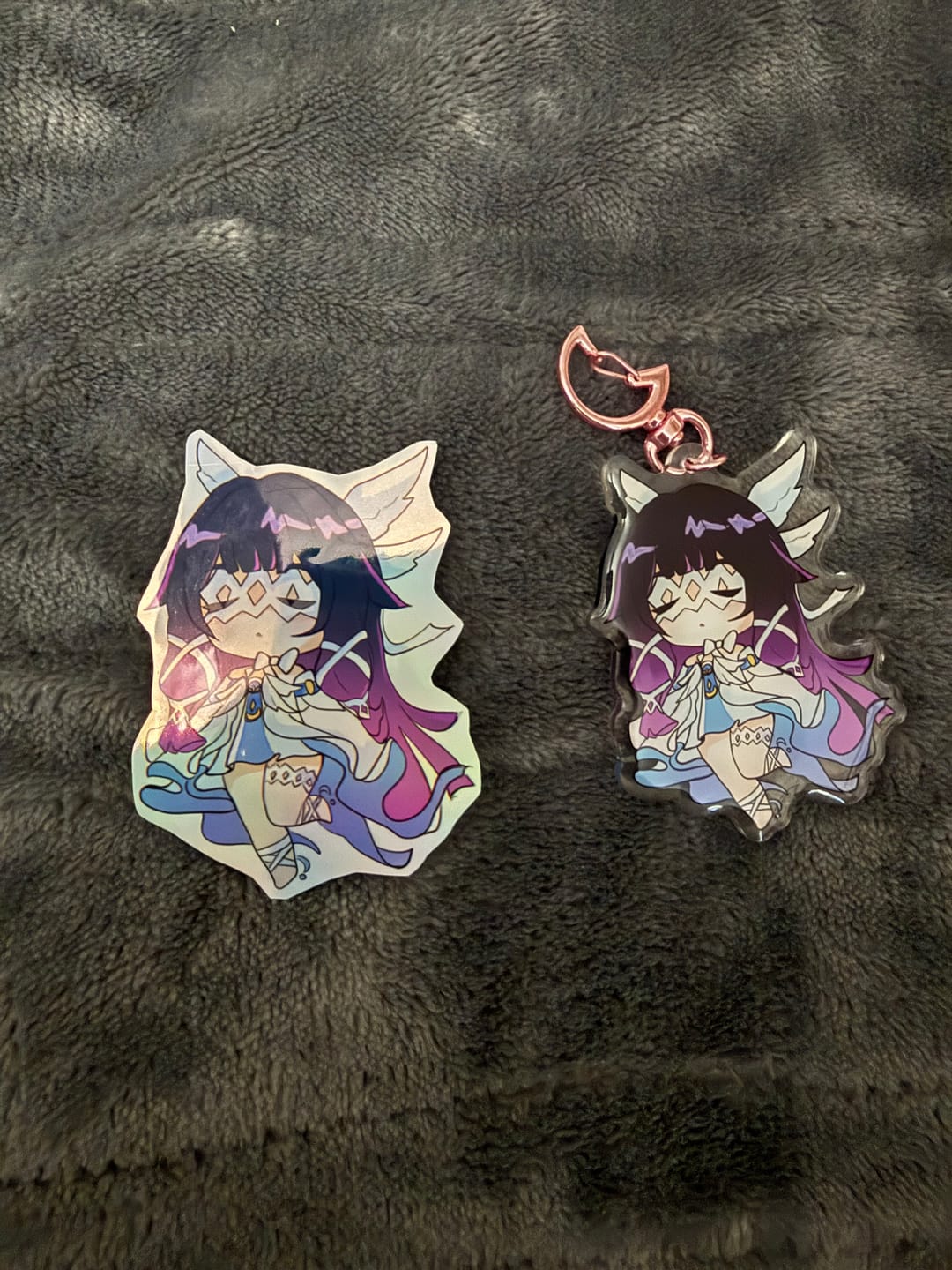Customer photo review of Nodkrai - Genshin Impact Keychain