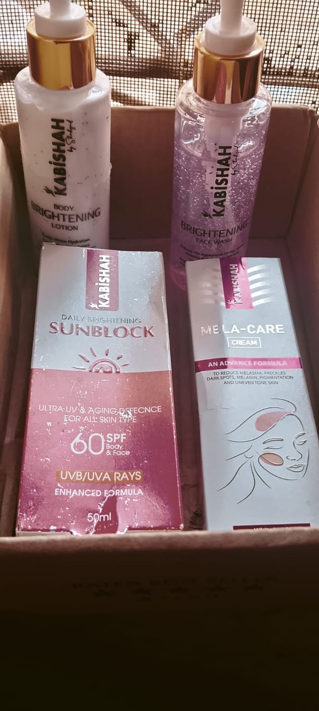 Customer photo review of DazzleSkin Body Hydrating Lotion