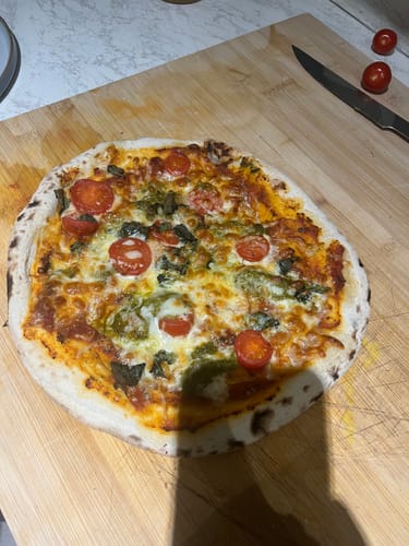 Customer photo review of Sourdough Pizza Bases