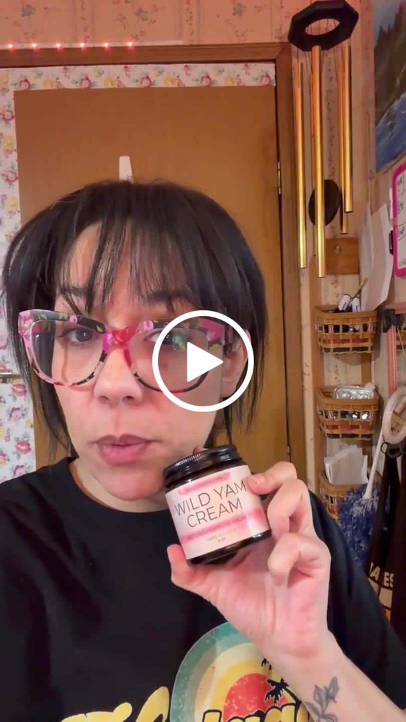 Customer video review of Wild Yam Cream (Unscented/Herb-Infused) - 4 oz