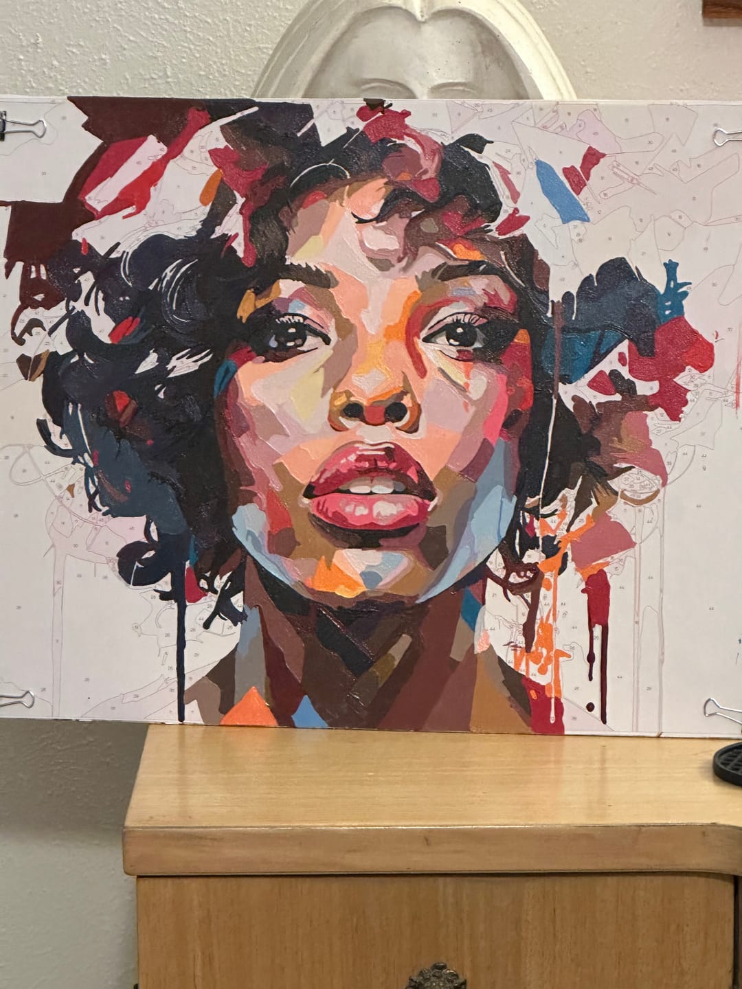 Customer photo review of Colorful Woman