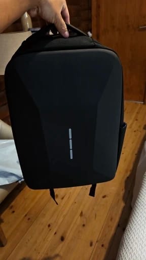 Customer photo review of Sac à Dos Ordinateur Sécurisé