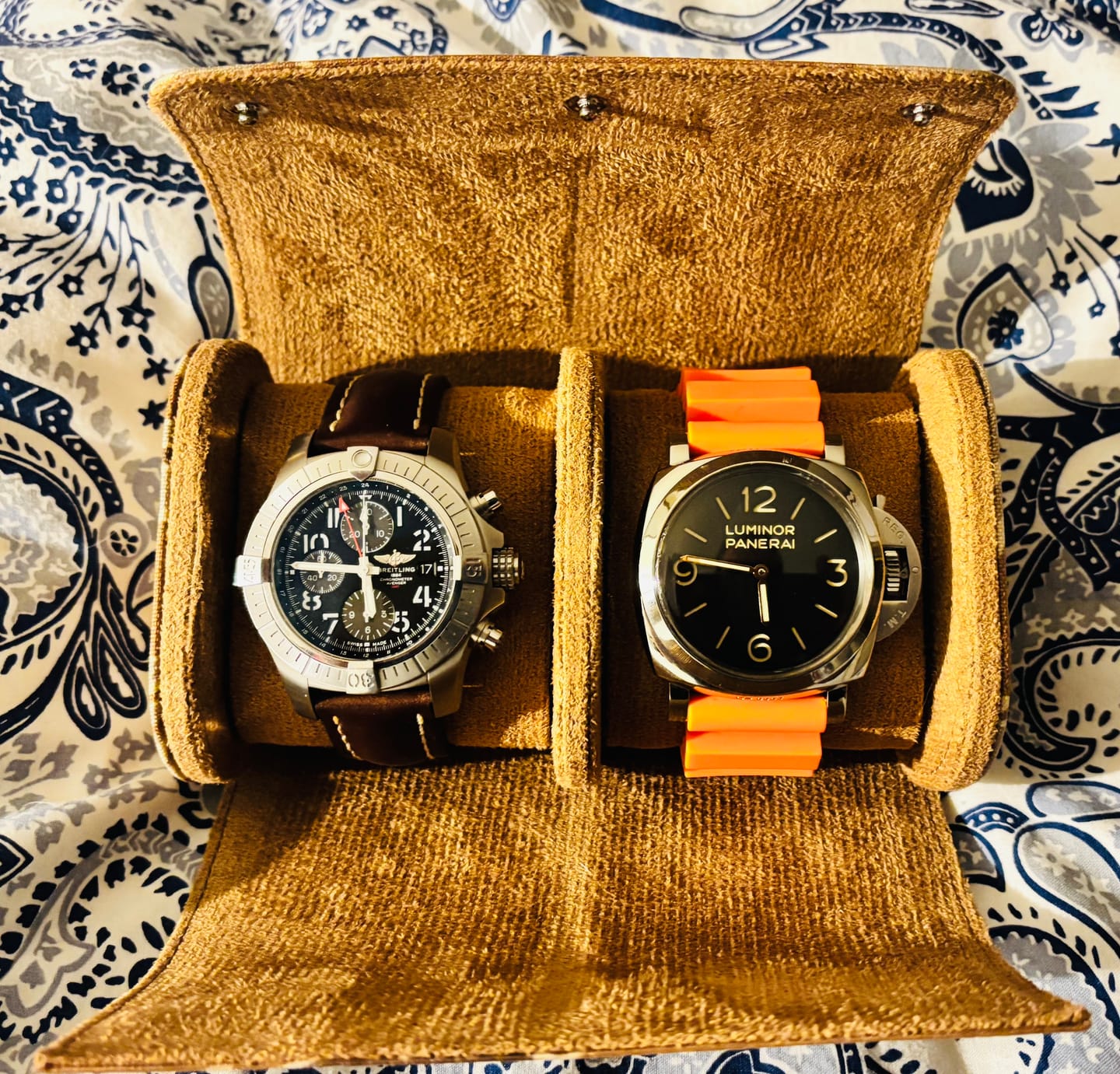 Customer photo review of W.O.E. Watch Tube - Tiger Stripe