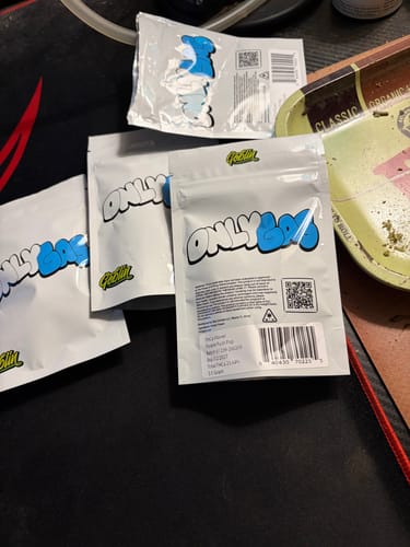 Customer photo review of Purple Push Pop -THCa Flower