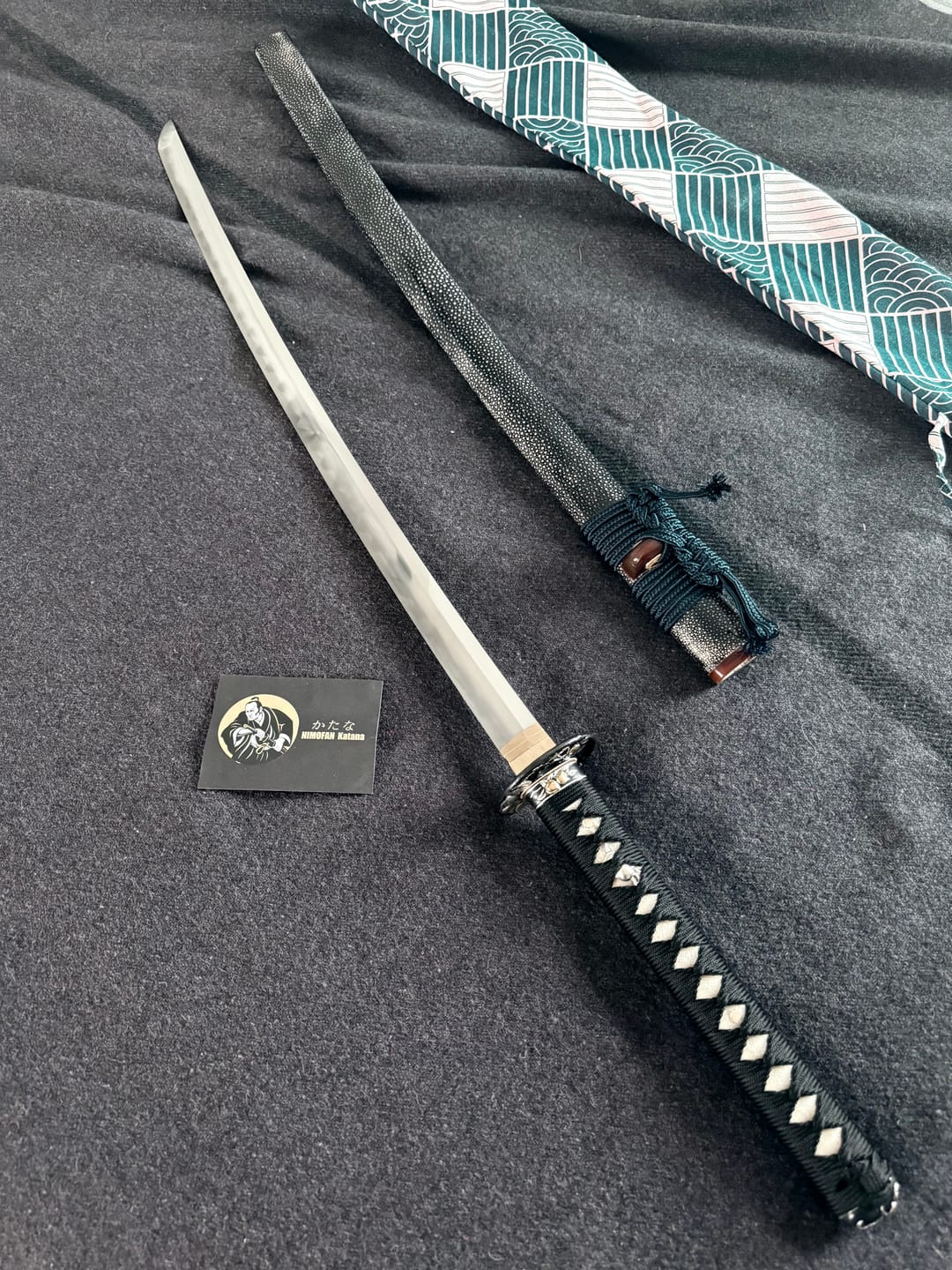 Customer photo review of Custom Japanese Sword
