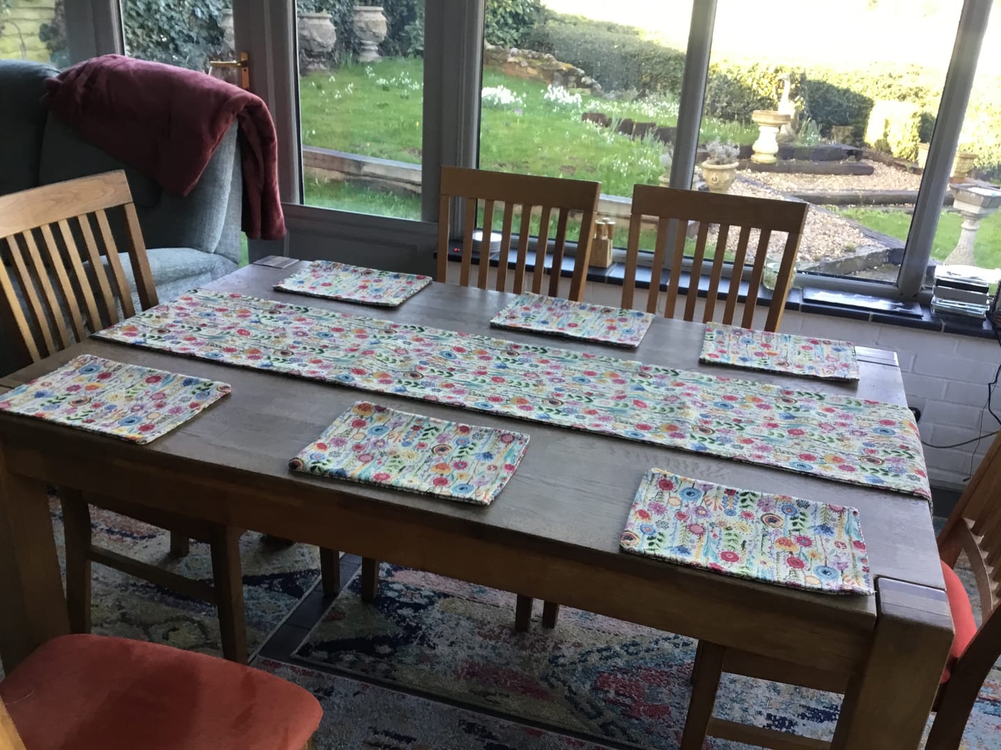Customer photo review of Kew Gardens Tapestry Fabric