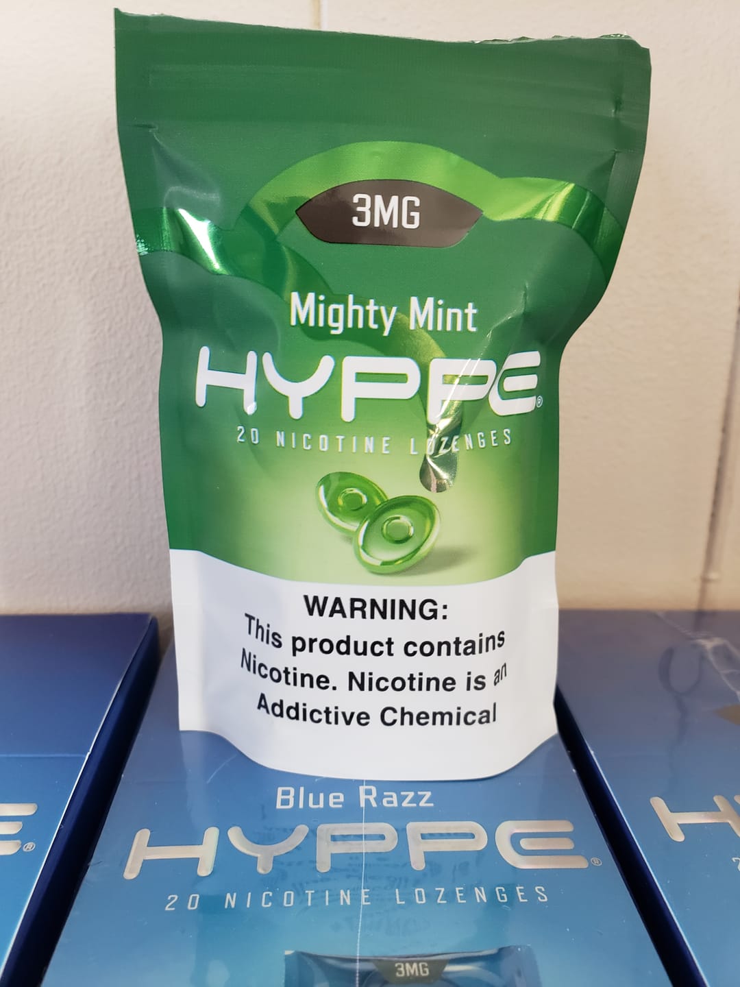 Customer photo review of Nicotine Lozenges