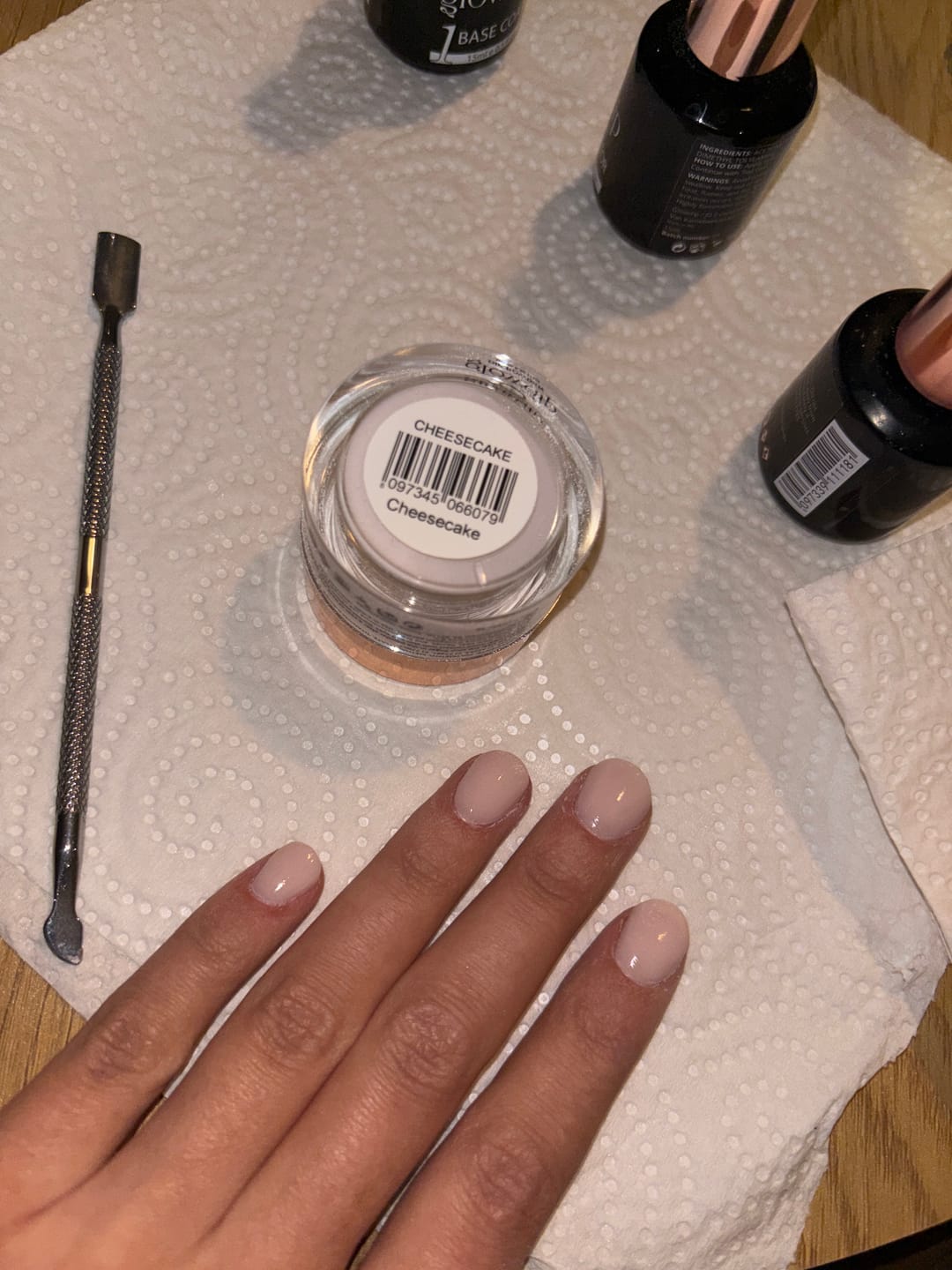 Customer photo review of Cheesecake Dipping Powder