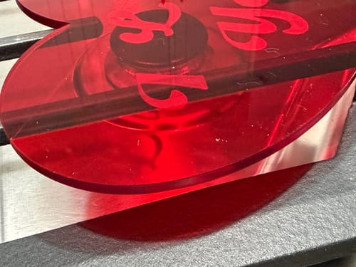 Customer photo review of Monport Reno65 Pro Vision 65W Desktop CO2 Laser Engraver & Cutter (24" X 16") with 8MP HD Camera and Magnetic Assisted Focus