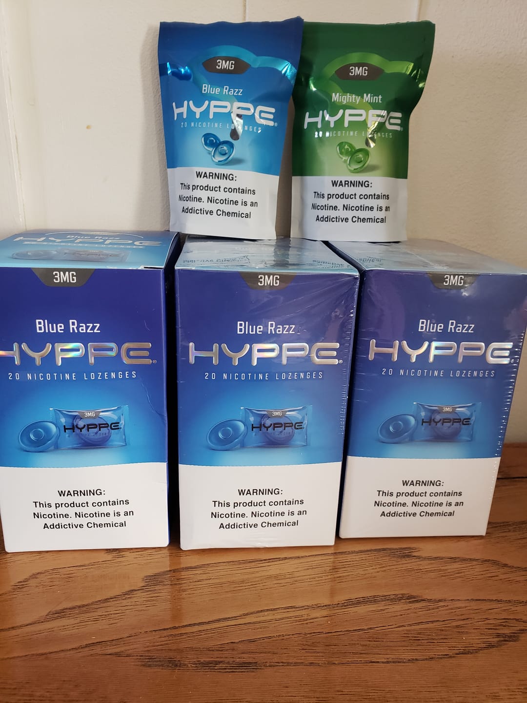 Customer photo review of Nicotine Lozenges