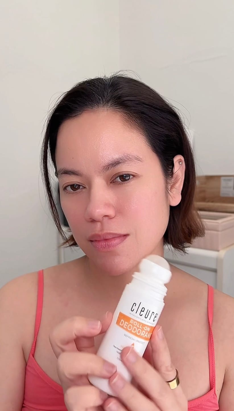 Customer photo review of Cleure Deodorant - Roll-On