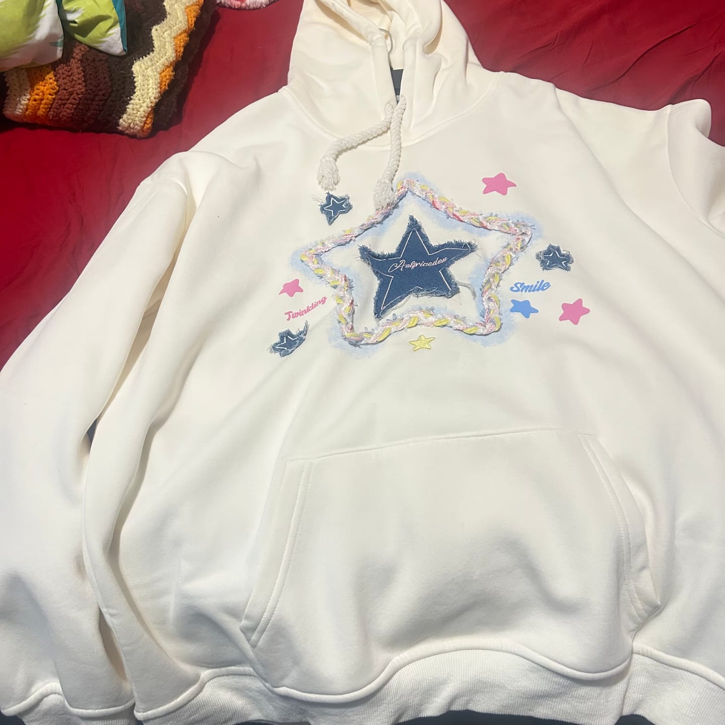 Customer photo review of Aelfric Eden Oversized Star Hoodie