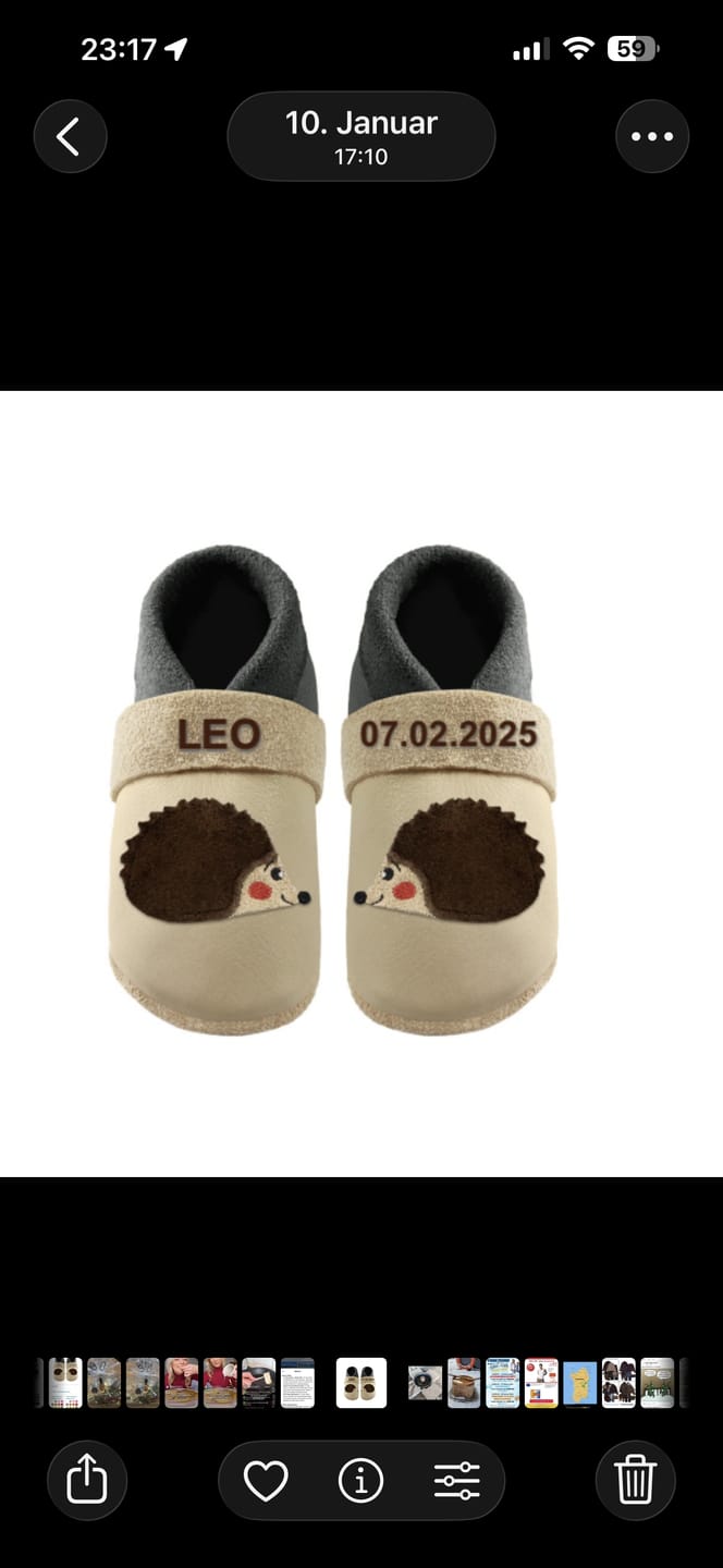 Customer photo review of MyPantolinos - Gestalte selbst!