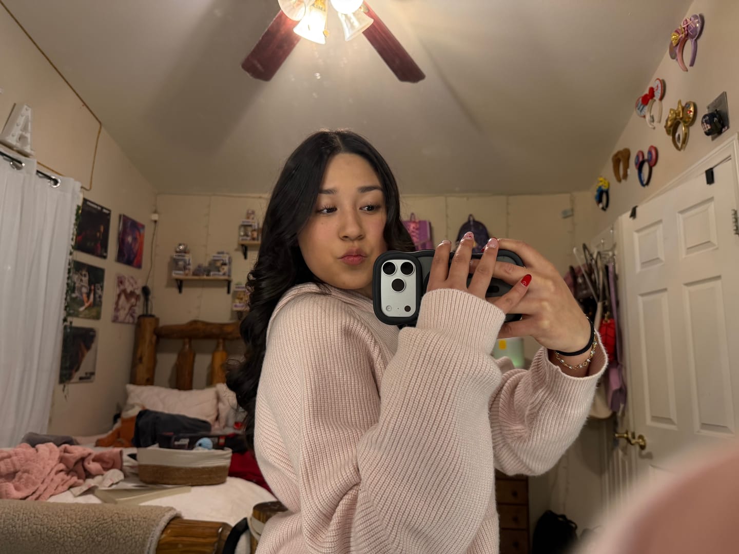 Customer photo review of W5157 Smitten Sweater Hoodie