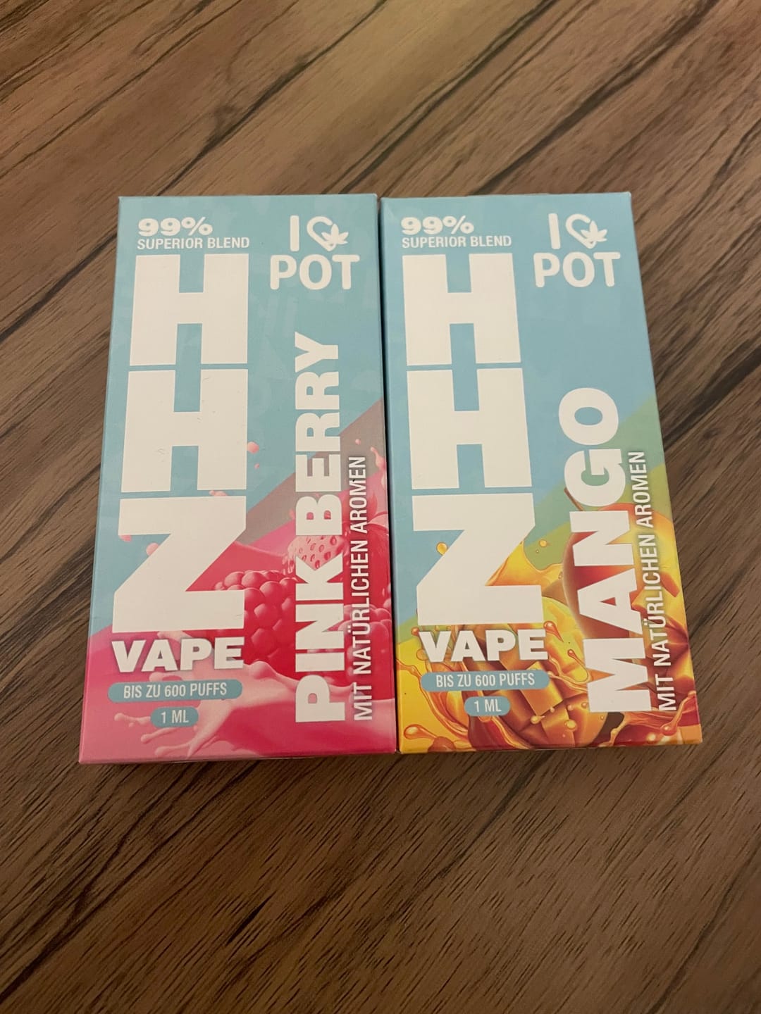 Customer photo review of HHZ Vape Pen 95% - Northern Lights 2ml