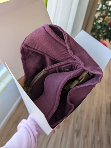 Customer photo review of Happy Baby Original Baby Carrier