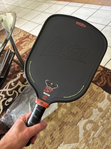 Customer photo review of (PRE-ORDER - SHIPPING BETWEEN 2/2/26 and 2/6/26) The Loco 16mm Pickleball Paddle- Standard