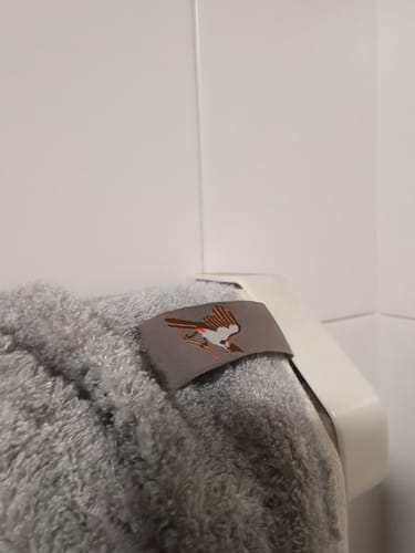 Customer photo review of Premium Copper Bath Towel | Antibacterial