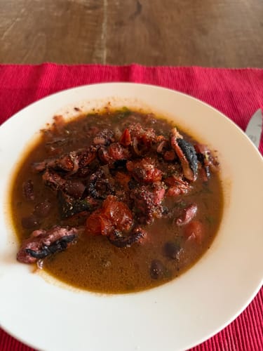 Customer photo review of Octopus Wild Caught Whole Frozen Carton