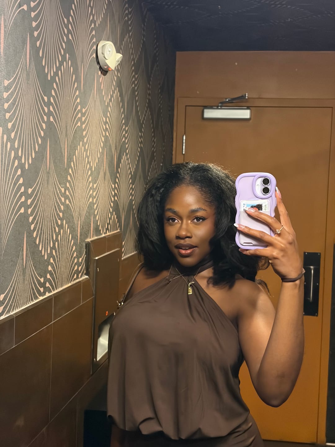 Customer photo review of Kinky Straight Human Crochet Hair