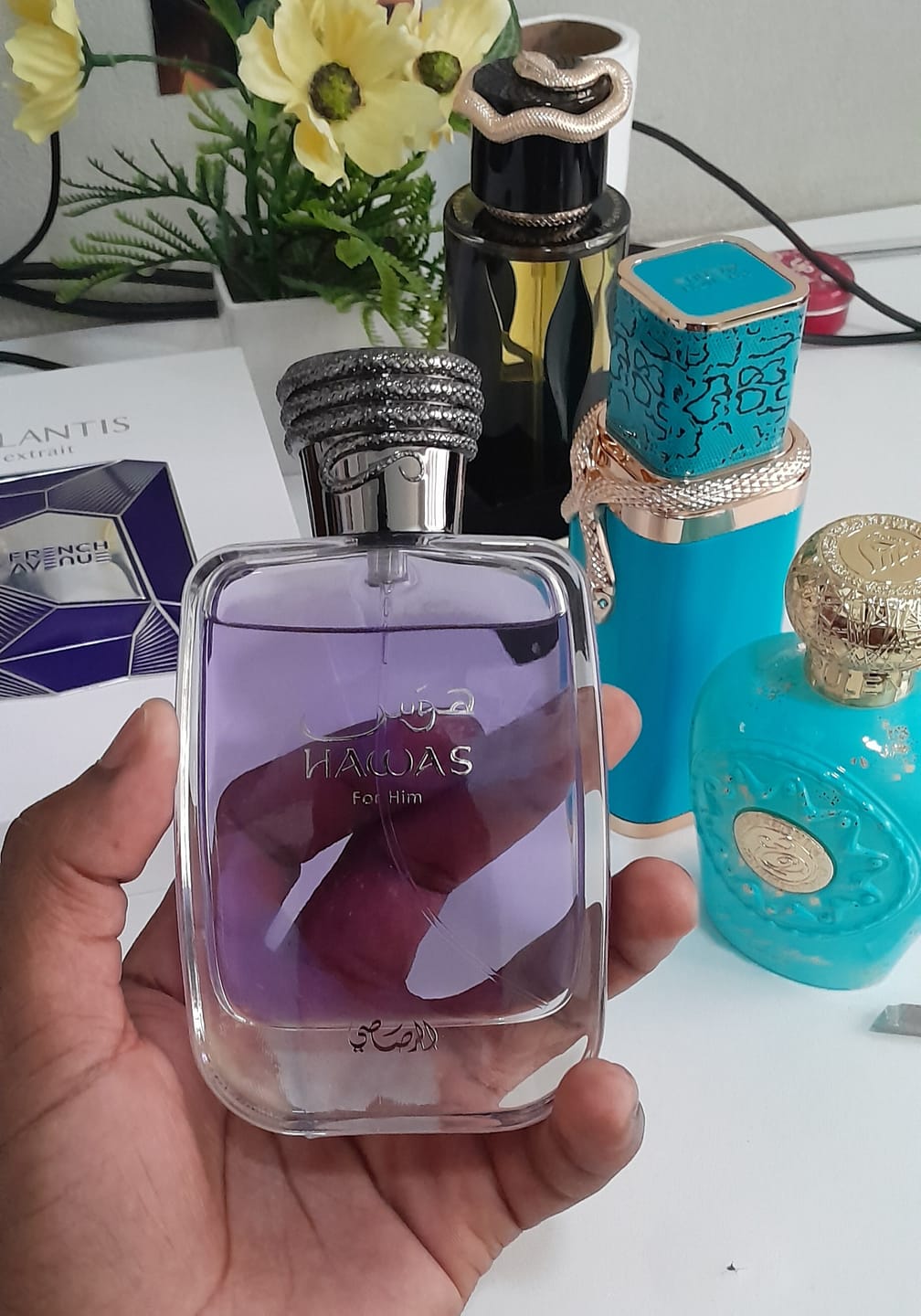 Customer photo review of Hawas for Him Rasasi EDP 100ml