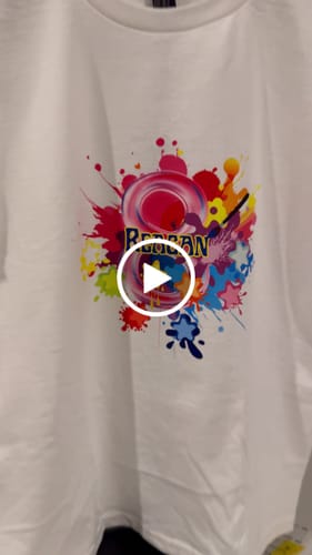 Customer video review of Upload Your DTF Gang Sheet