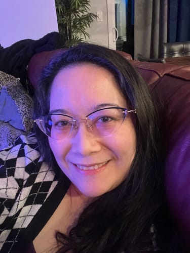 Customer photo review of Faye Eyeglasses