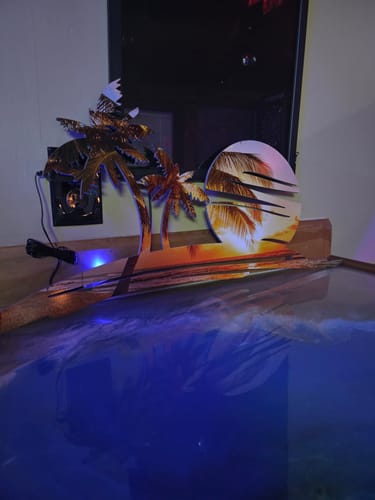 Customer photo review of Sunset Beach Printed Wall Art