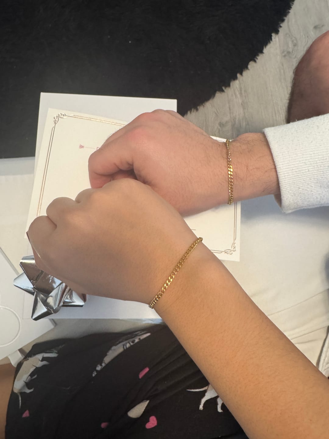 Reseña con foto del cliente del Kit de Pulsera Permanente FabuLove