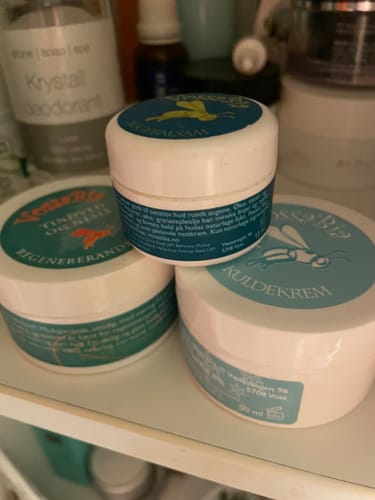 Customer photo review of KULDEKREM + AUGEBALSAM = VINTERENS REDNINGSDUO ❄️🌿