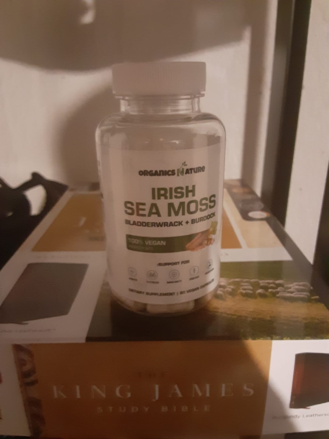 Customer photo review of Organic Irish Sea Moss With Bladderwrack and Burdock Root - 45 Servings