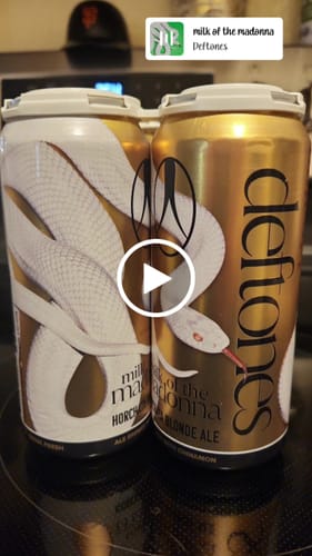 Customer video review of Belching Beaver Deftones Milk Of The Madonna Horchata Blonde Ale 4Pk Cans