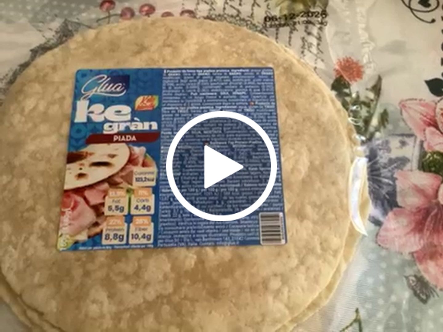 Customer video review of Piada Proteica