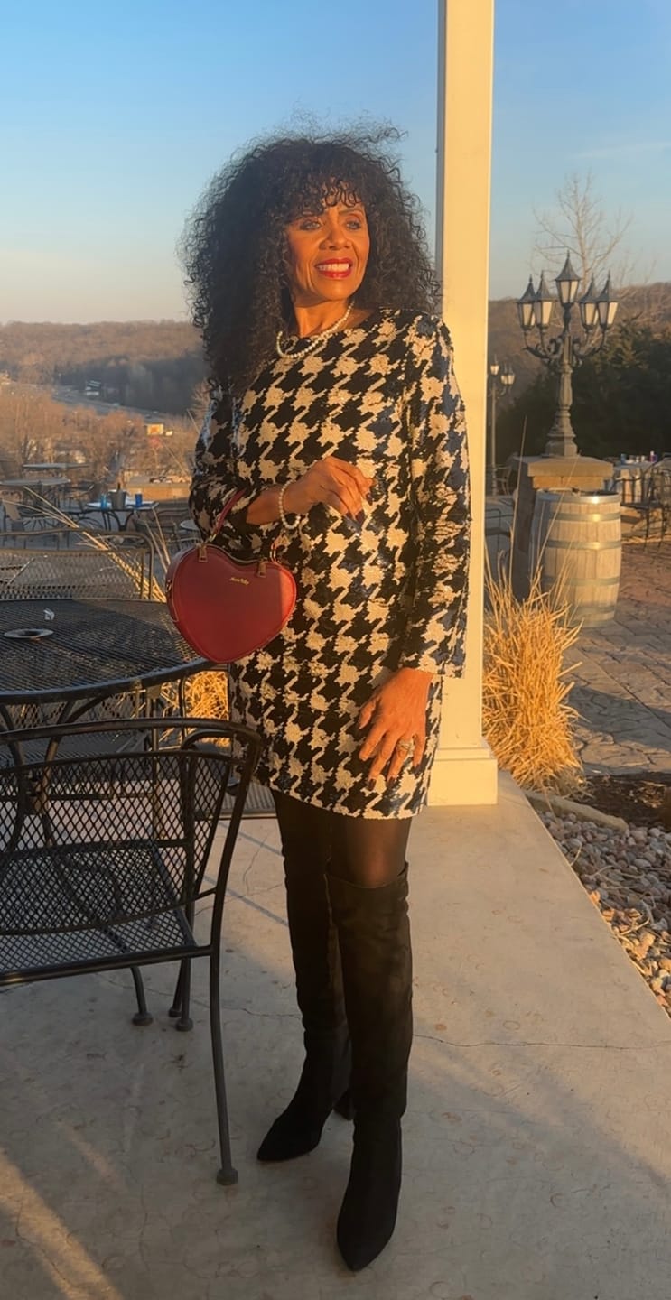 Customer photo review of Anna Heart Bag
