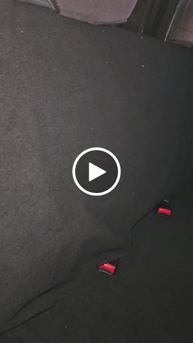 Customer video review of Waterproof Backseat Car Towel Seat Cover