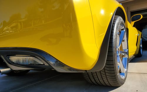 Customer photo review of 2005-13 Corvette C6 Rear Bumper Diffuser