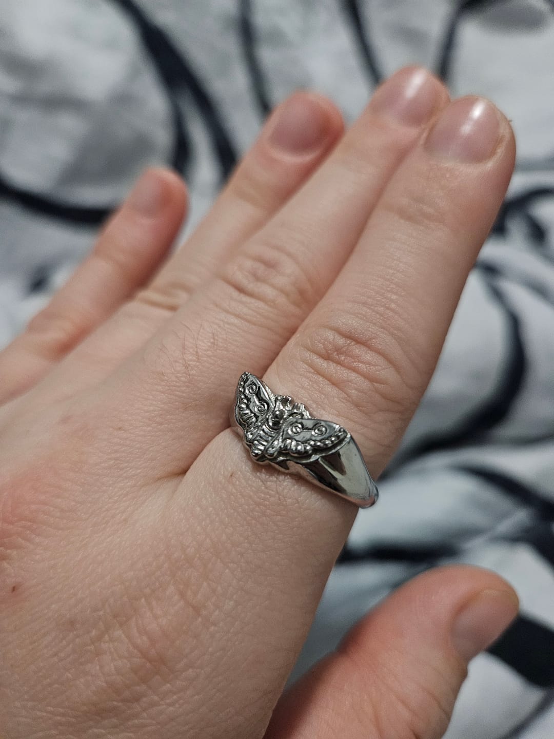 Customer photo review of MOTH RING