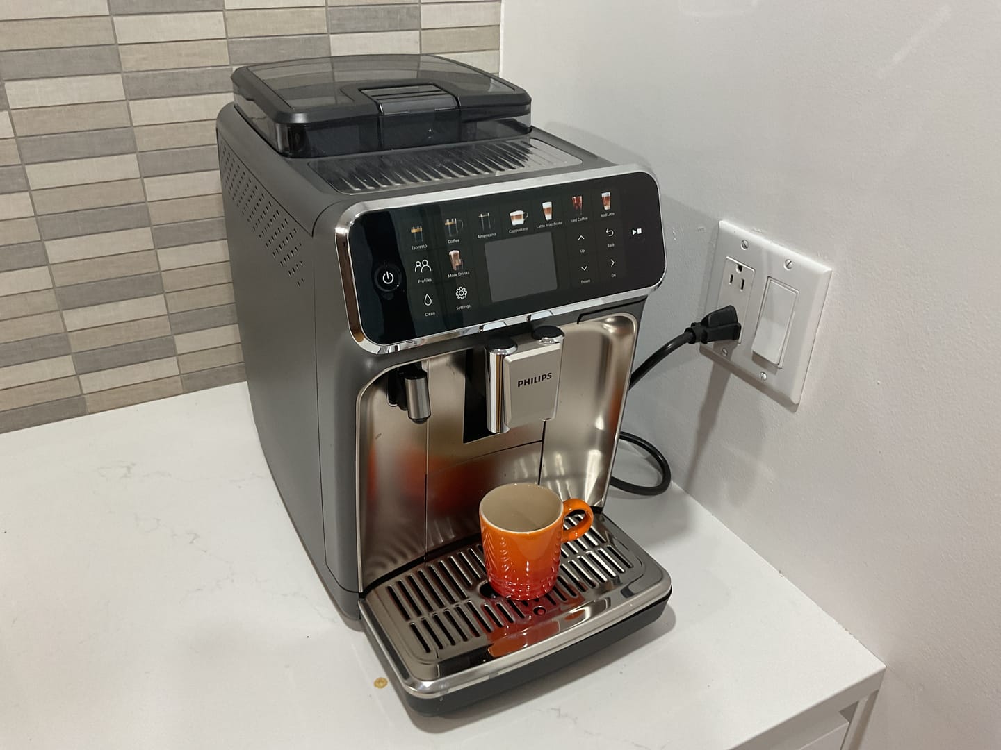Customer photo review of Philips - Series 5500 LatteGo EP5544/90
