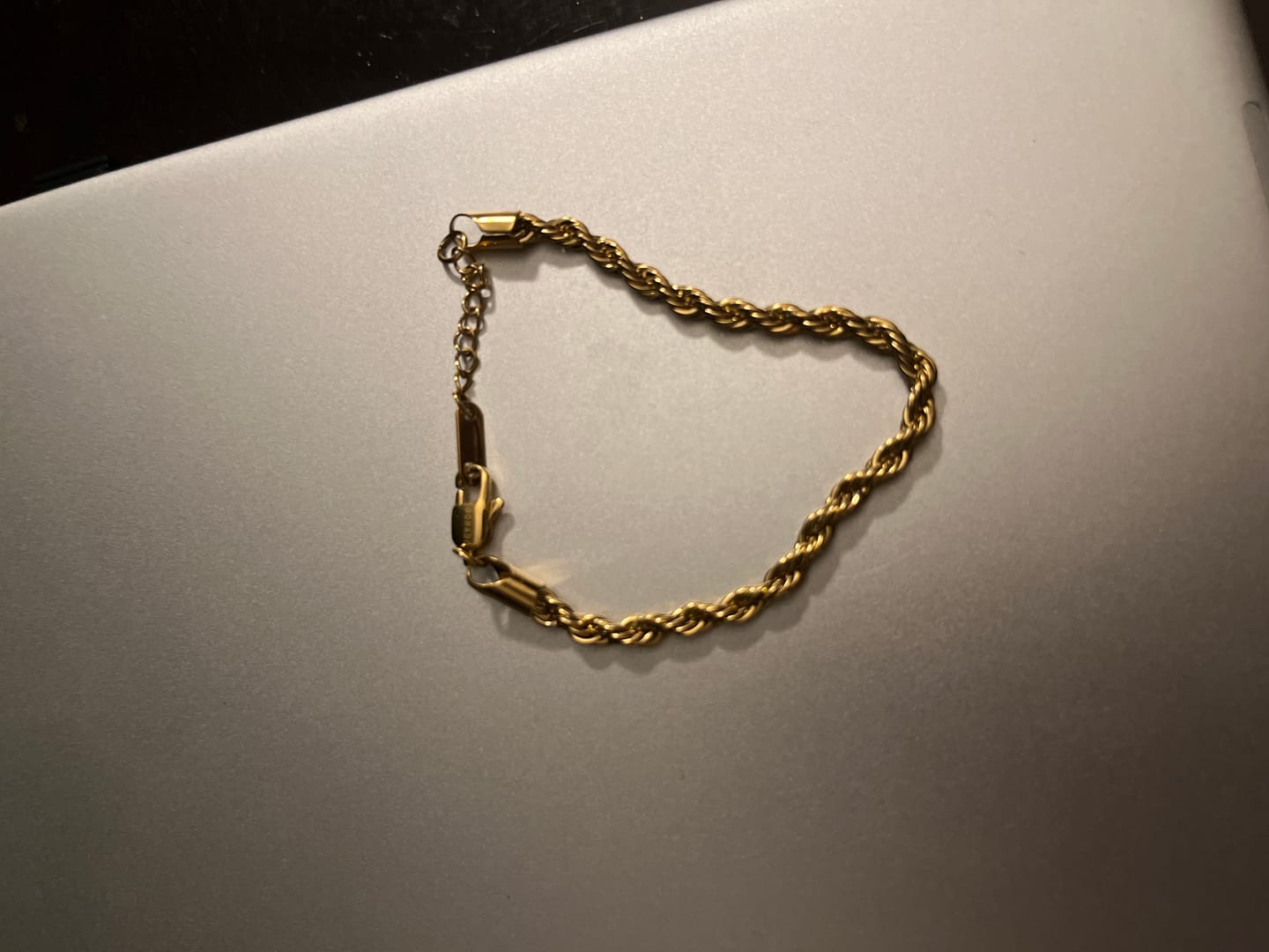 Customer photo review of Rope Chain Bracelet - 4mm