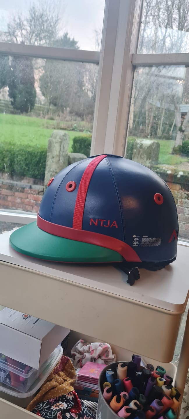 Customer photo review of Instinct Custom Polo Helmet